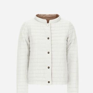 Herno Off-White Quilted Puffer Jacket